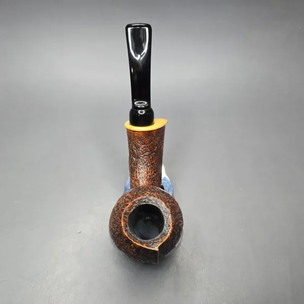 MBSD Briars Modern Masters 2 Sandblasted Blowfish w/ Boxwood Handmade Briar Pipe, New - Image 10