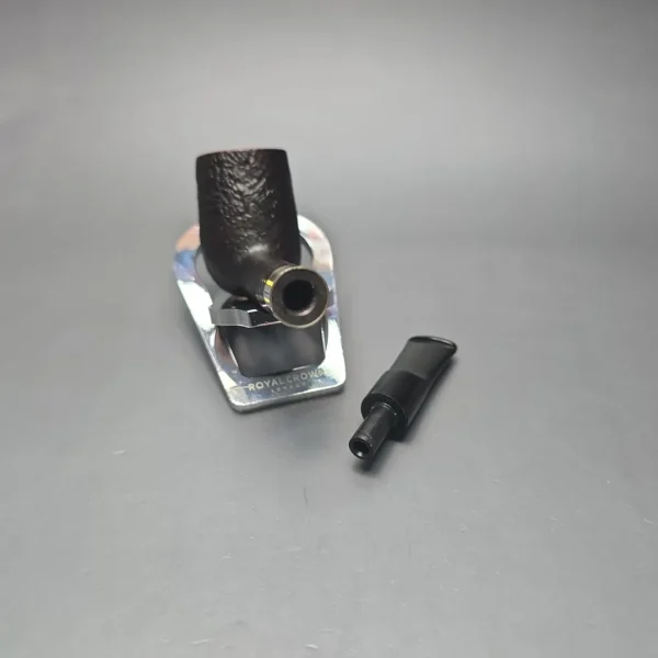 Stanwell (Pre-2010) Sterling 86 Sandblasted Lovat w/ Silver Estate Briar Pipe, Unsmoked - Image 15
