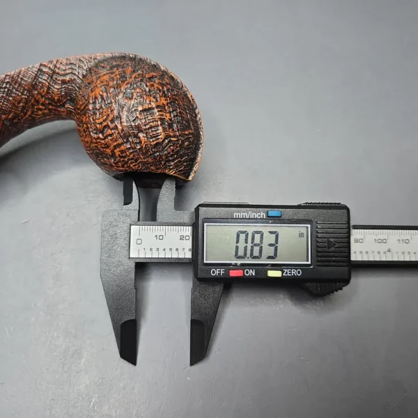 MBSD Briars Modern Masters 2 Sandblasted Blowfish w/ Boxwood Handmade Briar Pipe, New - Image 14
