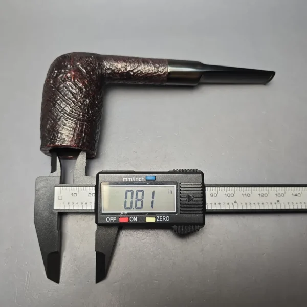 Stanwell (c.1960s) Reg era Hand Made 88R Sandblasted Stack Estate Briar Pipe, Danish Estates - Image 13