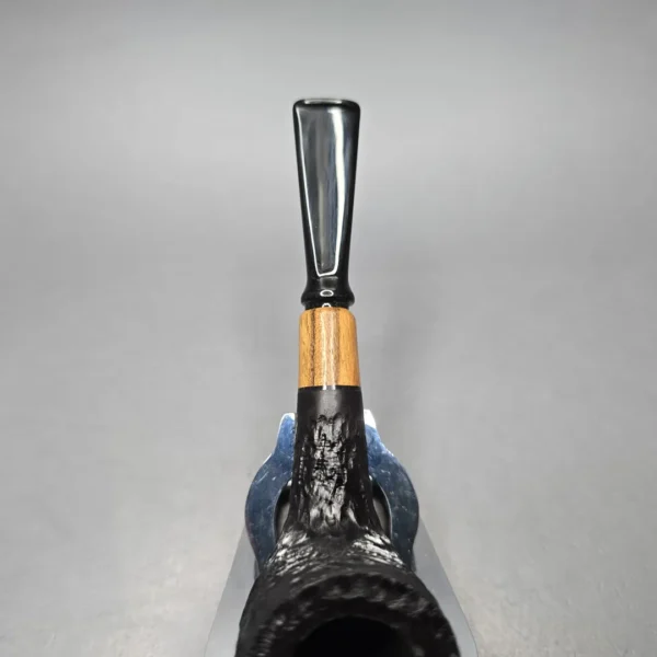 MBSD Briars by Piero Vitale Black Rusticated Billiard with Olivewood (New) - Image 8