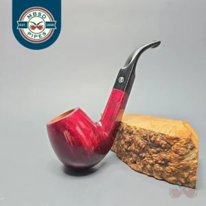 James Upshall (c.1979-84) Smooth Diamond Shank Bent Billiard (Unsmoked Estate)