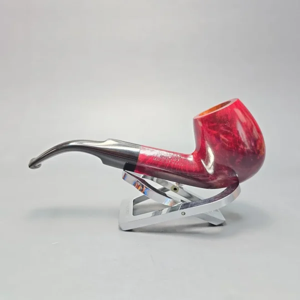 James Upshall (c.1979-84) Smooth Diamond Shank Bent Billiard (Unsmoked Estate) - Image 4