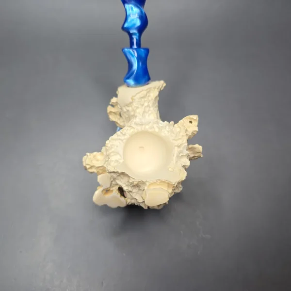 Micoli (Robert Burns) 1974 XL Rusticated Meerschaum Freehand Estate Pipe, Unsmoked - Image 8
