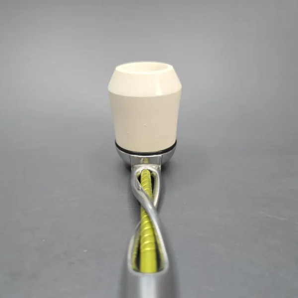 Falcon Shillelagh Green w/ MBSD Meerschaum Rhodesian Block Meerschaum Bowl Pipe, New - Image 6