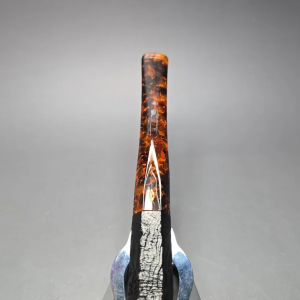 Savinelli Ottagono Long II Sandblasted Panel Dublin Briar Pipe, New, 6mm - Image 7