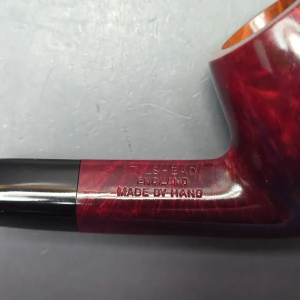 James Upshall (c.1979-84) Smooth Diamond Shank Bent Billiard (Unsmoked Estate) - Image 11