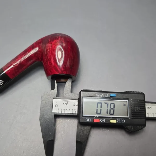 James Upshall (c.1979-84) Smooth Diamond Shank Bent Billiard (Unsmoked Estate) - Image 13