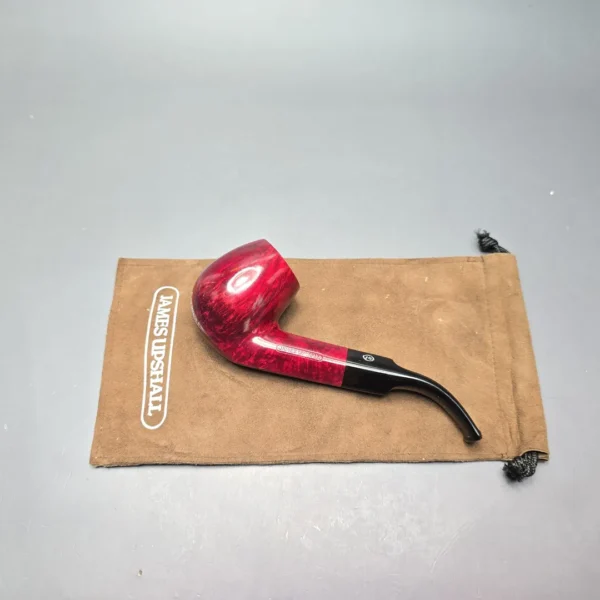 James Upshall (c.1979-84) Smooth Diamond Shank Bent Billiard (Unsmoked Estate) - Image 15