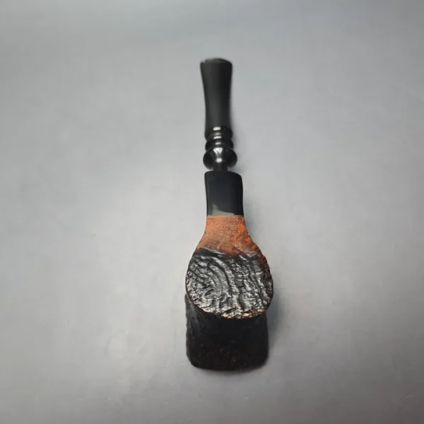 Ben Wade (Preben Holm) Danish Hand Model 100 Sandblasted Freehand Sitter Estate Briar Pipe, Danish Estates - Image 10