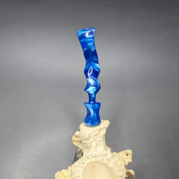 Micoli (Robert Burns) 1974 XL Rusticated Meerschaum Freehand Estate Pipe, Unsmoked - Image 9