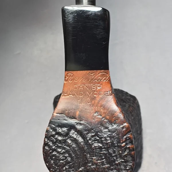 Ben Wade (Preben Holm) Danish Hand Model 100 Sandblasted Freehand Sitter Estate Briar Pipe, Danish Estates - Image 11