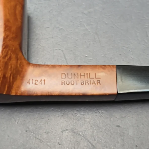 Dunhill 1982 Root Briar 41241 Smooth Panel Estate Briar Pipe, English Estates - Image 11
