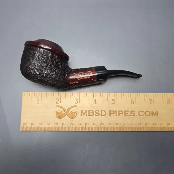 James Upshall Limited Edition Countryman Rhodesian Estate Briar Pipe, Unsmoked - Image 10