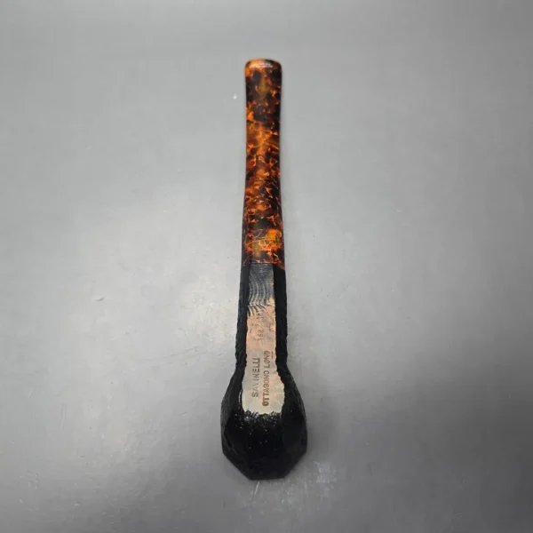Savinelli Ottagono Long II Sandblasted Panel Dublin Briar Pipe, New, 6mm - Image 8