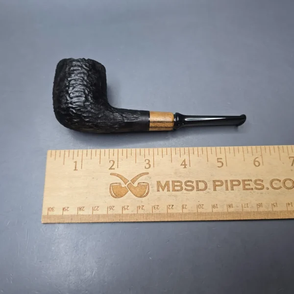 MBSD Briars by Piero Vitale Black Rusticated Billiard with Olivewood (New) - Image 12