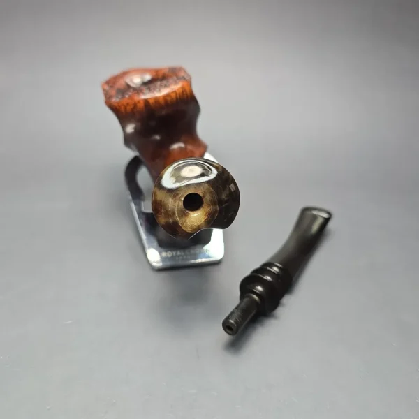 Larsen & Stigart Champ of Denmark XXL Smooth Freehand w/ Horn Estate Briar Pipe, Danish Estates - Image 14