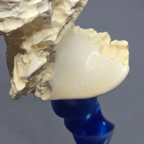 Micoli (Robert Burns) 1974 XL Rusticated Meerschaum Freehand Estate Pipe, Unsmoked - Image 6