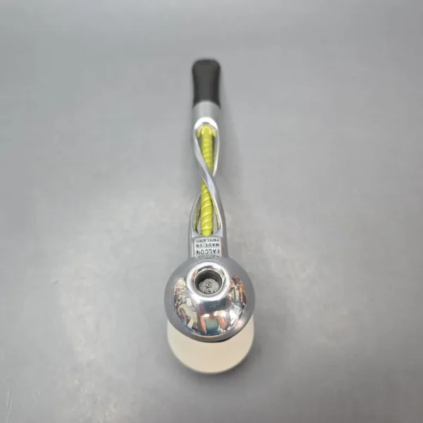 Falcon Shillelagh Green w/ MBSD Meerschaum Rhodesian Block Meerschaum Bowl Pipe, New - Image 10