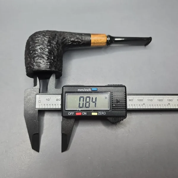 MBSD Briars by Piero Vitale Black Rusticated Billiard with Olivewood (New) - Image 13