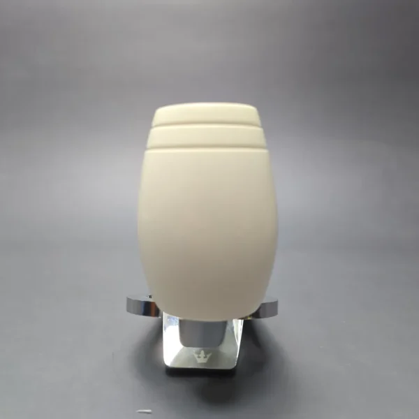 MBSD Meerschaum Silver Smooth "Hammer" Poker Reverse Calabash Block Meerschaum Pipe, New - Image 4