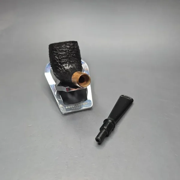MBSD Briars by Piero Vitale Black Rusticated Billiard with Olivewood (New) - Image 14