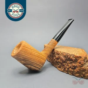 Buckeye Hand Made Sandblasted Olivewood Stack Billiard, New