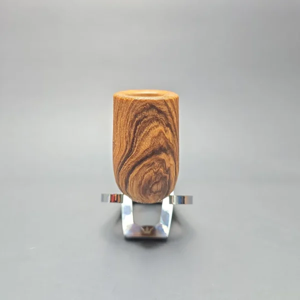 Buckeye Hand Made Sandblasted Olivewood Stack Billiard, New - Image 3