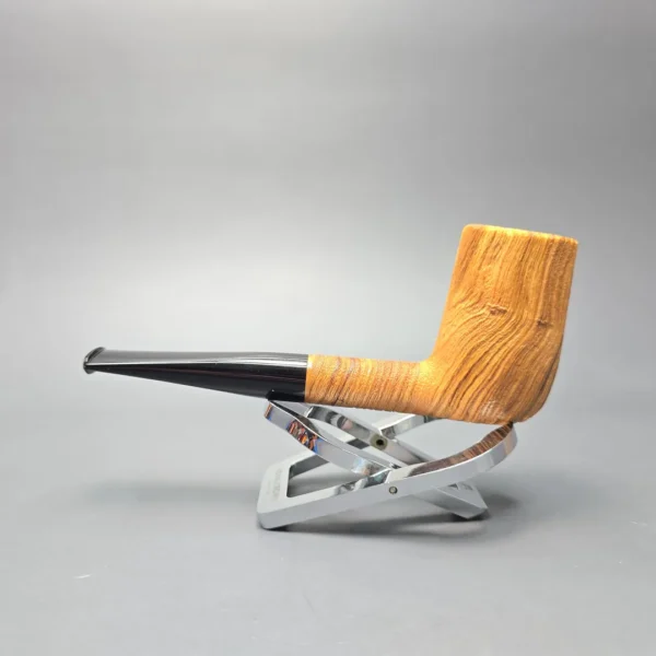 Buckeye Hand Made Sandblasted Olivewood Stack Billiard, New - Image 4