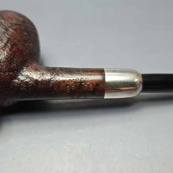 MBSD Briars Timeless Traditions 1 Sandblasted Billiard with Silver (New) - Image 11