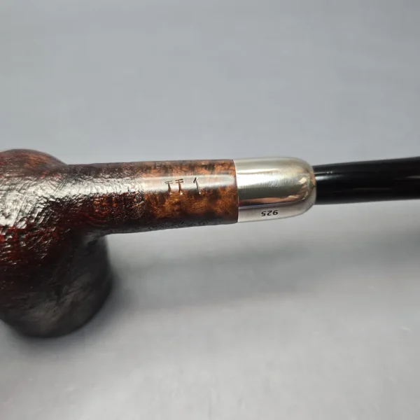 MBSD Briars Timeless Traditions 1 Sandblasted Billiard with Silver (New) - Image 12
