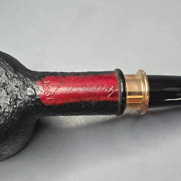 4th Generation (by Peder Jeppesen) Argang Dark Porter 1982 Sandblasted Dublin with Brass (9mm) (Unsmoked Estate) - Image 11