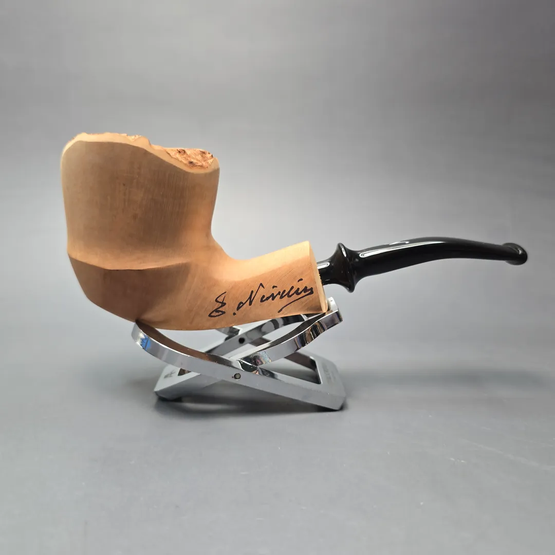 Nording Signature Natural Smooth Freehand Estate Briar Pipe, Unsmoked - Image 2