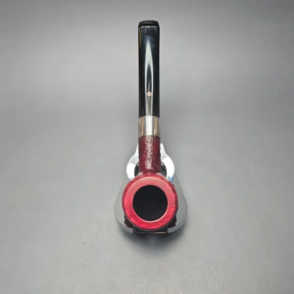 Ashton Achievement XXX Sandblasted "Beehive" Brandy w/ Silver Estate Briar Pipe, Unsmoked - Image 10