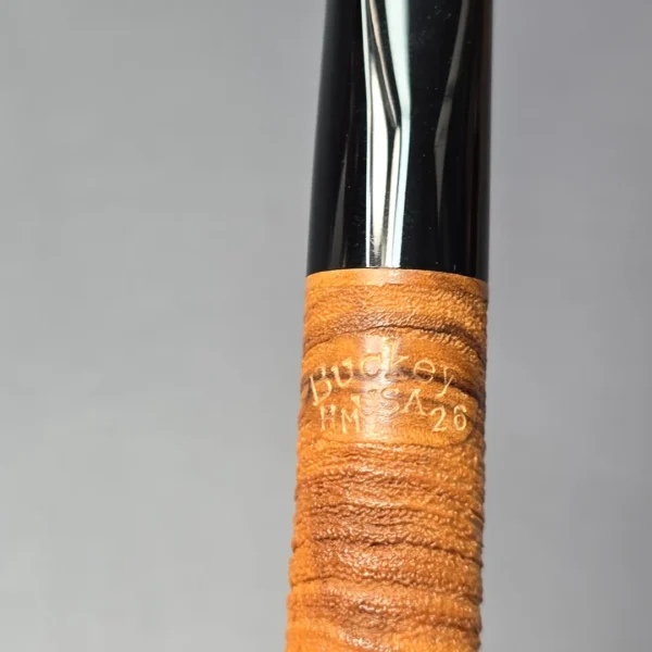 Buckeye Hand Made Sandblasted Olivewood Stack Billiard, New - Image 10
