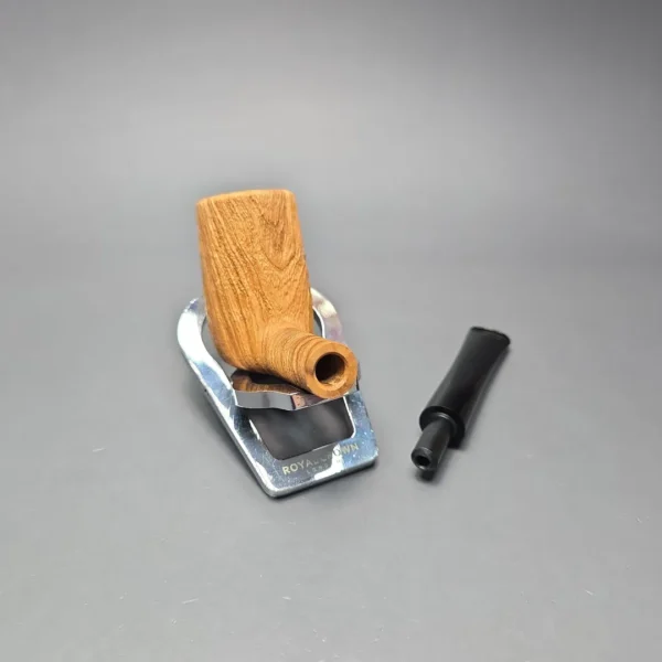 Buckeye Hand Made Sandblasted Olivewood Stack Billiard, New - Image 13
