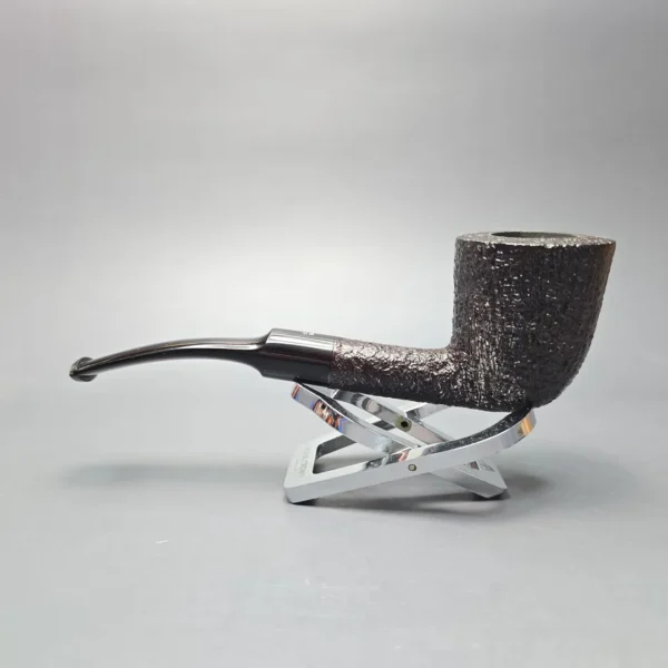Ben Wade (Peter Wilson) XL Sandblasted Dublin Estate Briar Pipe, Unsmoked - Image 5