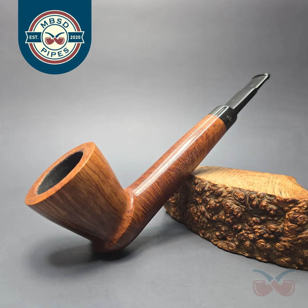 Charatan's Make (c.1976-79) Executive Smooth Cup and Saucer Estate Briar Pipe, English Estates
