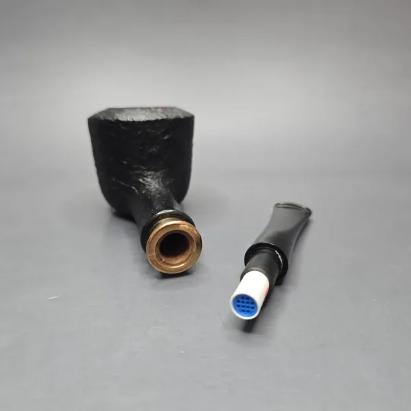 4th Generation (by Peder Jeppesen) Argang Dark Porter 1982 Sandblasted Dublin with Brass (9mm) (Unsmoked Estate) - Image 14