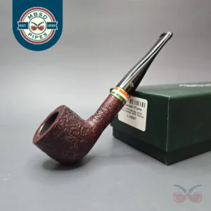 Peterson 2026 St Patrick's Day 608 Sandblasted Pot Briar Pipe, New