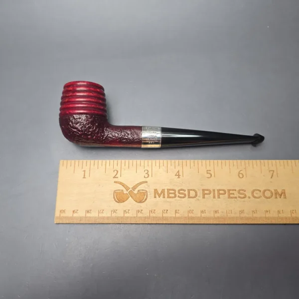 Ashton Achievement XXX Sandblasted "Beehive" Brandy w/ Silver Estate Briar Pipe, Unsmoked - Image 13