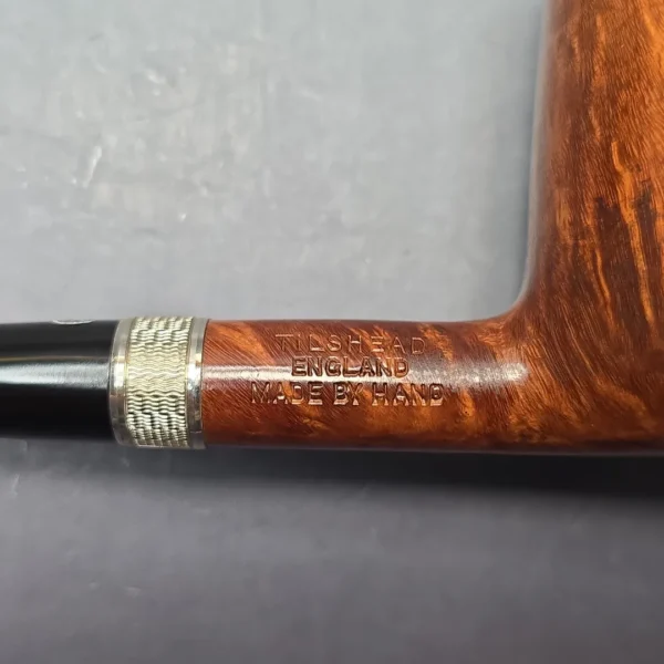 James Upshall (c.1980s) P Grade Smooth Billiard with Silver (Unsmoked Estate) - Image 11