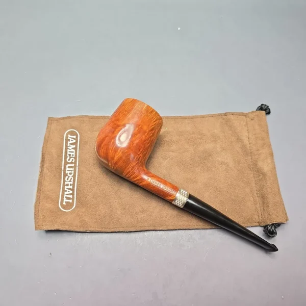 James Upshall (c.1980s) P Grade Smooth Billiard with Silver (Unsmoked Estate) - Image 15