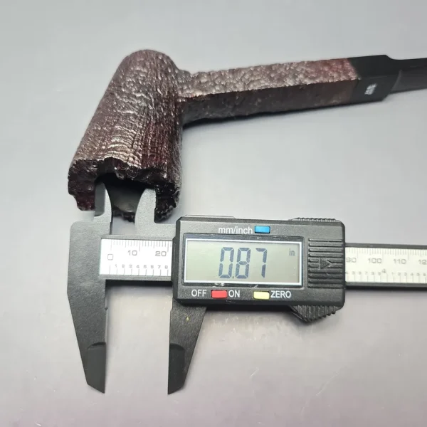 Ben Wade (Peter Wilson) Magnum Sandblasted Poker Estate Briar Pipe, Unsmoked - Image 12