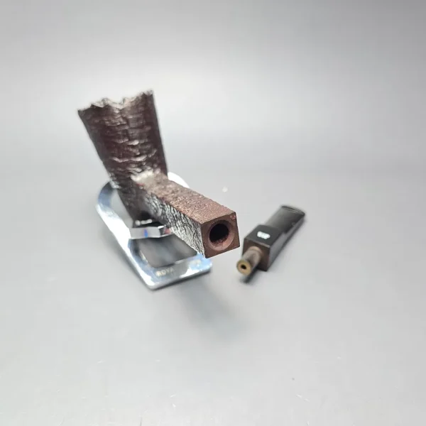 Ben Wade (Peter Wilson) Magnum Sandblasted Poker Estate Briar Pipe, Unsmoked - Image 13