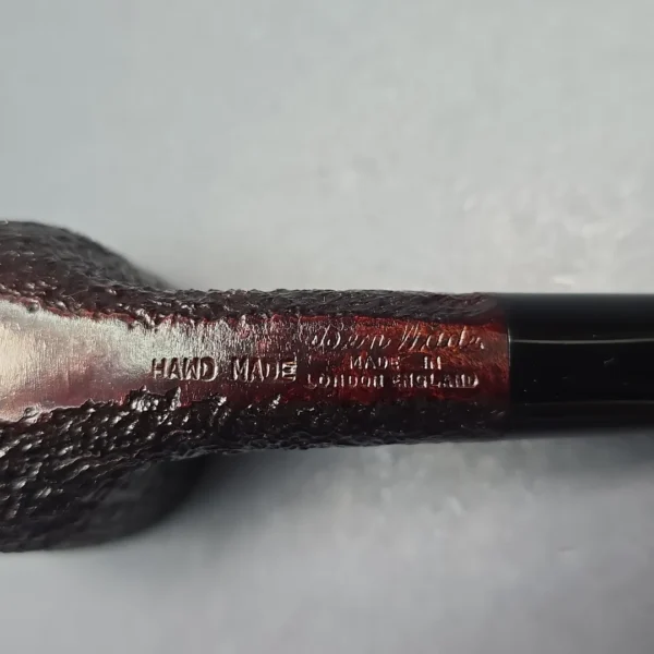 Ben Wade (Peter Wilson) XL Sandblasted Dublin Estate Briar Pipe, Unsmoked - Image 11