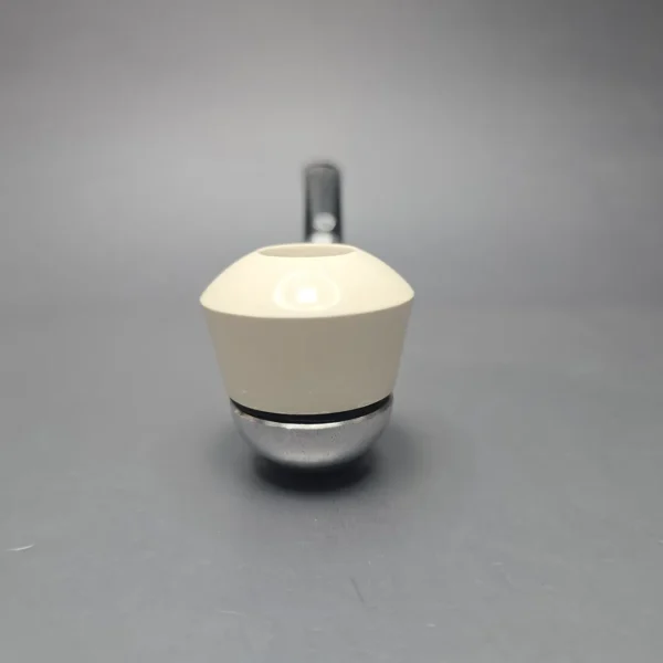 Falcon Chrome Bent w/ MBSD Meerschaum Dublin Block Meerschaum Bowl Pipe, New - Image 3