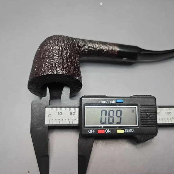 Ben Wade (Peter Wilson) XL Sandblasted Dublin Estate Briar Pipe, Unsmoked - Image 13