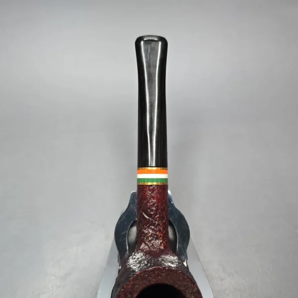Peterson 2026 St Patrick's Day 608 Sandblasted Pot Briar Pipe, New - Image 7
