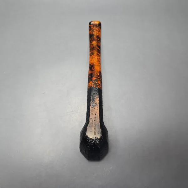 Savinelli Ottagono Long II Sandblasted Panel Dublin Briar Pipe, New, 6mm - Image 6